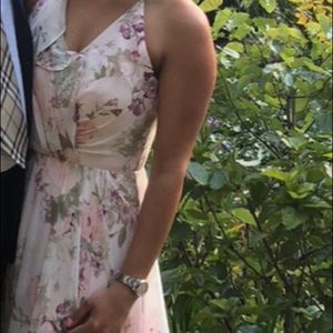 Jenny Yoo blush floral dress!
